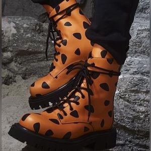 Moschino Couture Flintstones Boot Size EU 45/ US 12